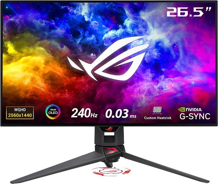 ASUS ROG Swift PG27AQDM OLED Gaming Monitor Review