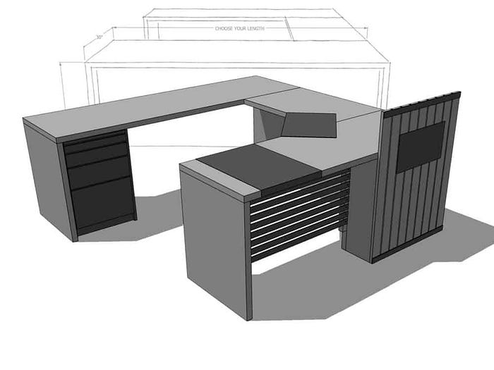 Top 5 Custom Furniture CAD Designs for Home & Office