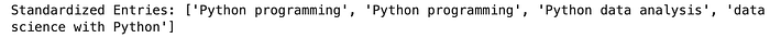 Search and Replace function in Python string methods