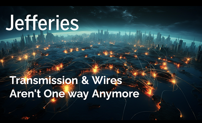 Cover slide of presentation to Jefferies global investment clients by Michael Barnard, Chief Strategist, TFIE Strategy Inc.