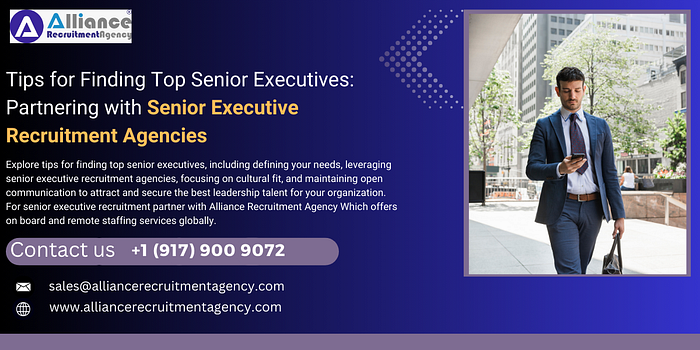 senior executive recruitment agencies