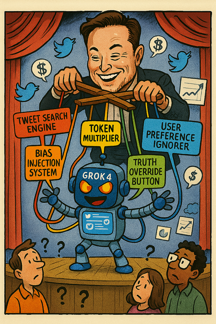 Leaked Grok 4 Prompts Reveal How AI Companies Build Ideology Engines