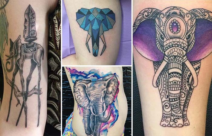50 Best Elephant Tattoo Design Ideas and What They Mean  Saved Tattoo