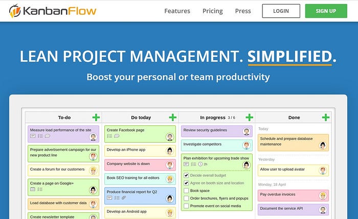 kanban flow