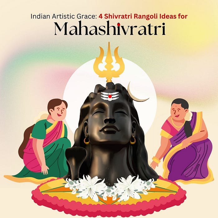 4 Beautiful Rangoli Ideas to Celebrate Mahashivratri