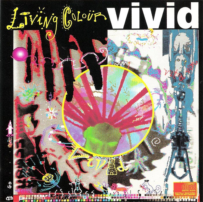 Living Colour Vivid album cover