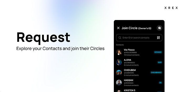 XREX Circles: Trade Together, and Earn Money — circle