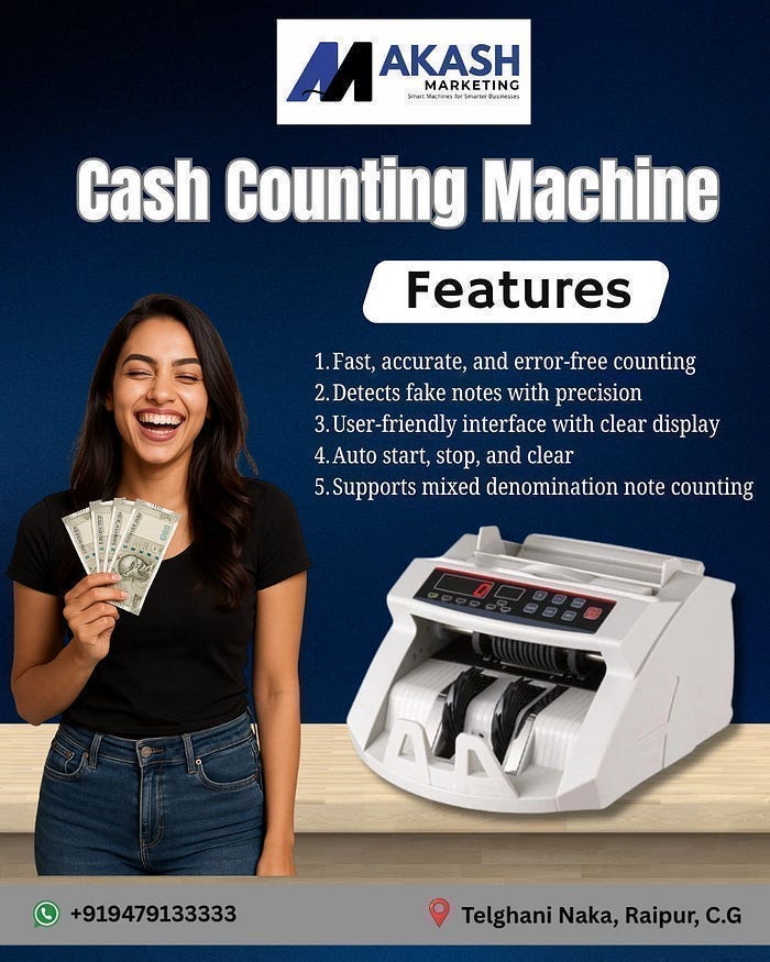 One-Stop Shop for Digital Machines — Akash Marketing in Raipur