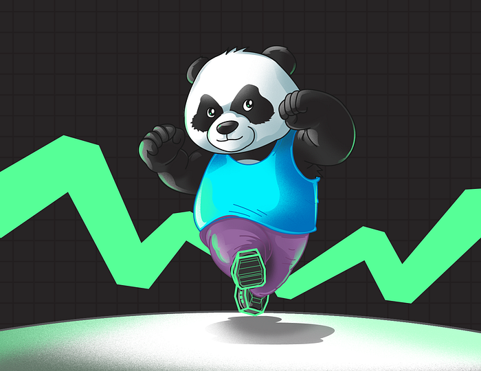 Panda Running