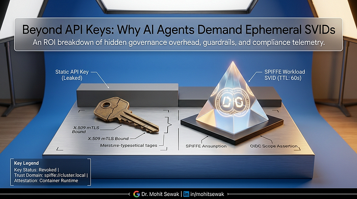 Beyond API Keys: Why AI Agents Demand Ephemeral SVIDs