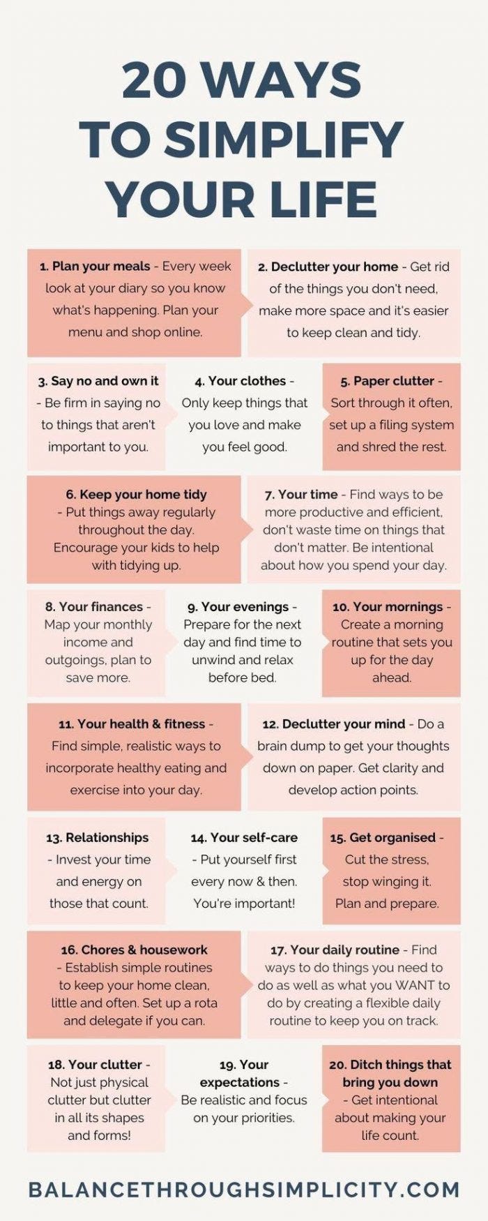 15 Simple Ways to Make Life Easier + Less Stressful - Simply +