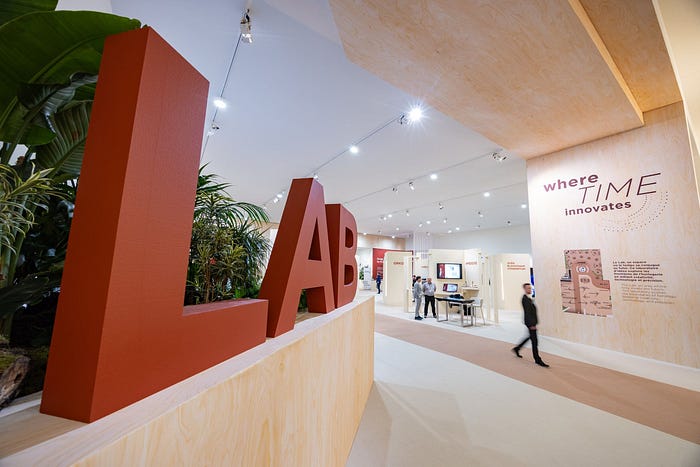 Watches And Wonders LAB innovation zone showcasing new watch technology