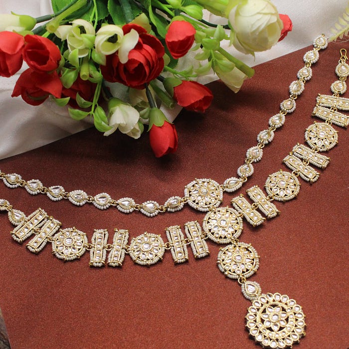 matha patti for bridal outfit