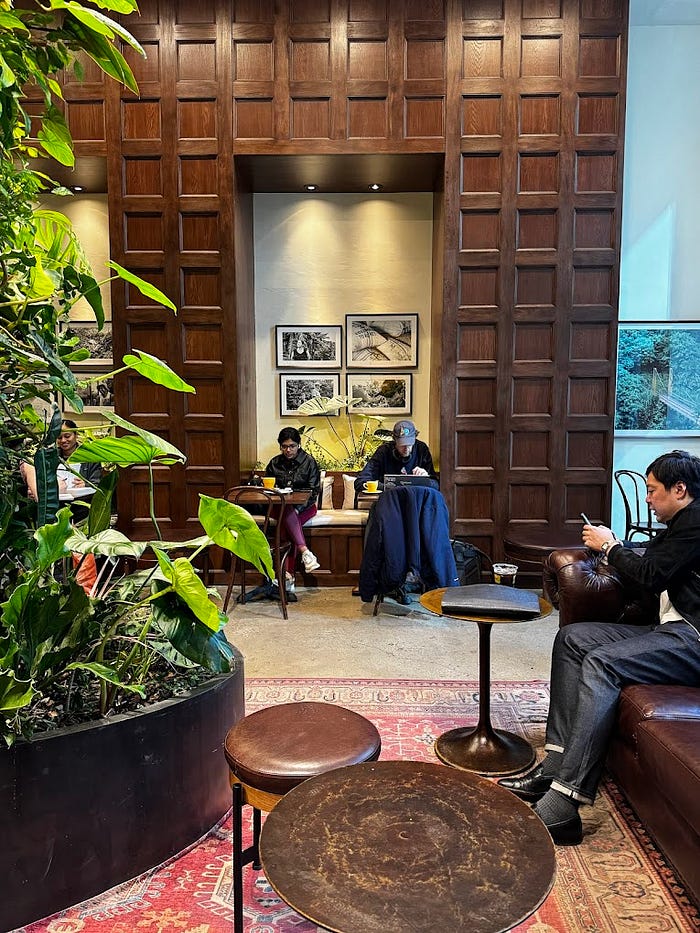Devoción Coffee on Lexington Ave in Manhattan — Photo by Hannah Choy
