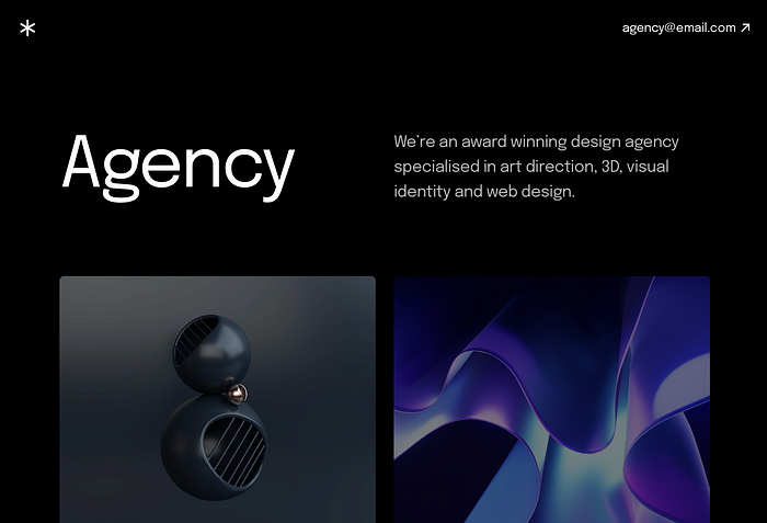 agency template website