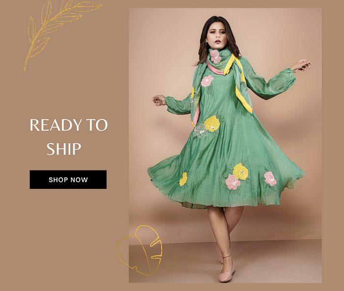 Bring the opulent essence of designer dresses to your doorsteps online
