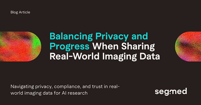 Balancing Privacy and Progress When Sharing Real-World Imaging Data
