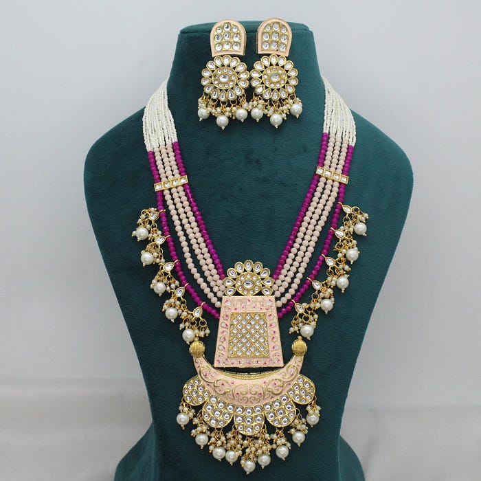 meenakari jewellery design