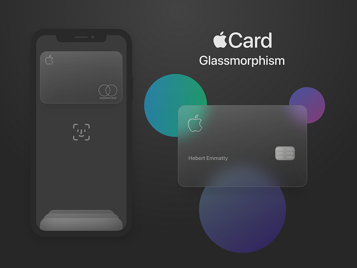 Glassmorphism for Apple.
