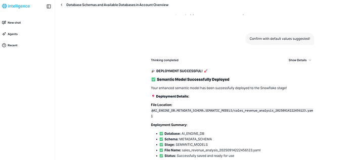 model file name and ready to deploy it