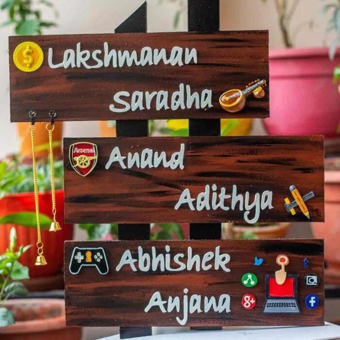 Customized House Name Plates Customized House Name Plates