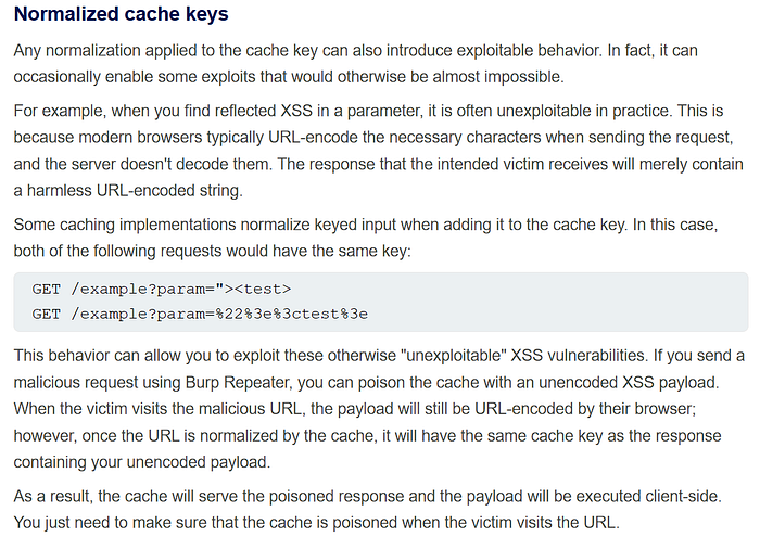 Image 2 — URL Normalization Turns a Harmless Request into a Cache-Poisoned XSS Attack