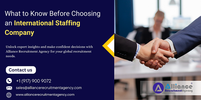 international staffing company