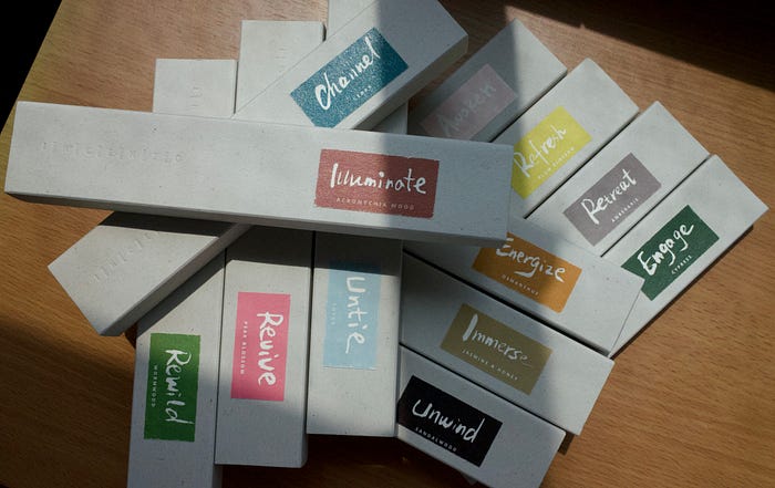 INCENZO all natural, handcrafted incense collections