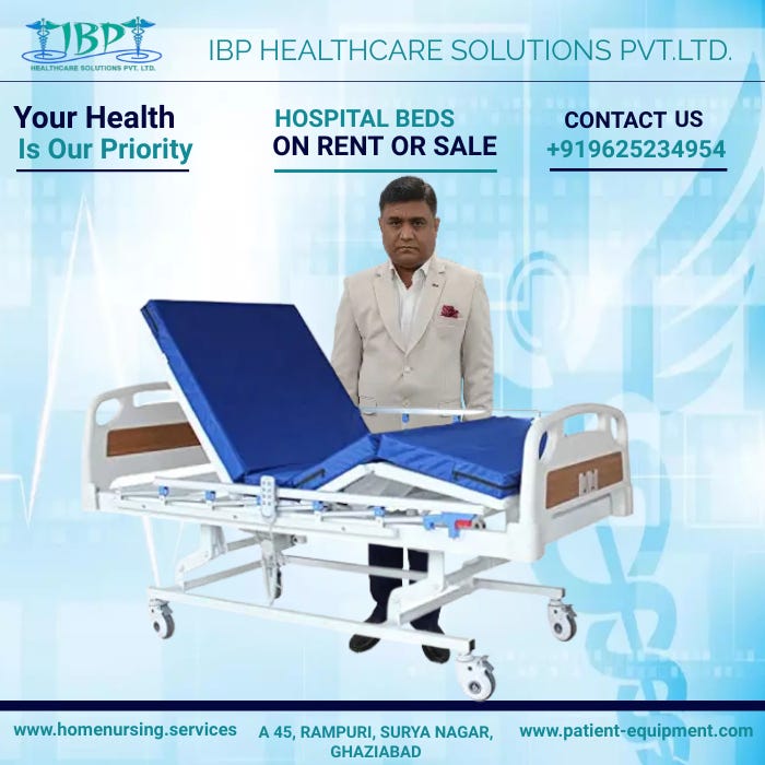 MOTORISED HOSPITAL BED FOR RENT BEST RENTAL SERVICES IN DELHI NCR by