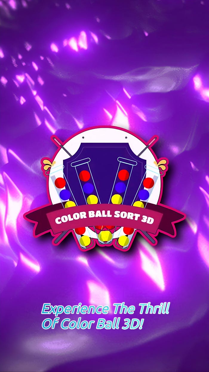 Mini Crossword Color Ball 3D Sorting Puzzle