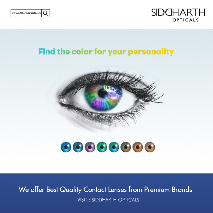 Reasons To Buy Branded Contact Lenses by Siddharth Opticals Medium