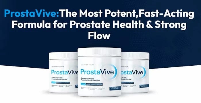 ProstaVive Review 2026: Natural Prostate Support for Strong Urine Flow & Vitality