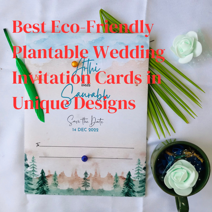 Custom Plantable Wedding Invitations