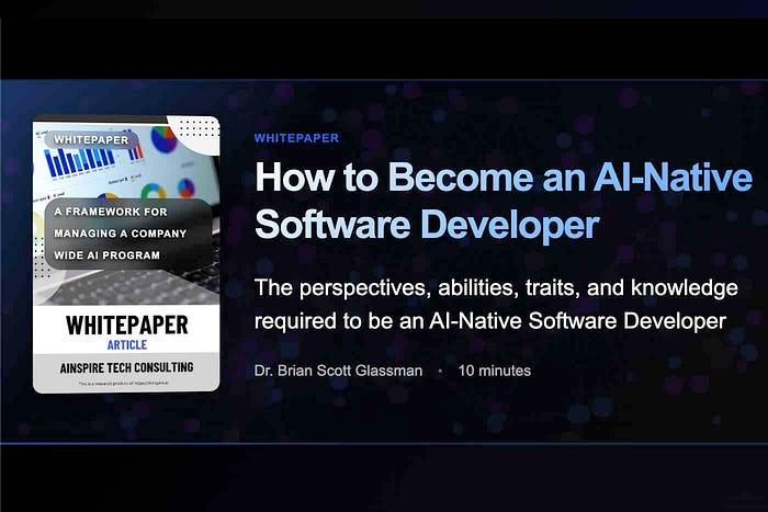 How to Become an AI‑Native Software Developer