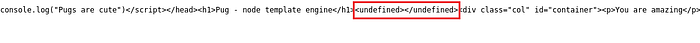 Image 9 — [Templates] — Exploiting PugJS SSTI to Remote Shell Access