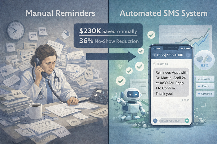 The Builder’s Notes: No-Show Rate Costs Practices 0K/Year — Here’s the Automation That Pays Back in 2 Months