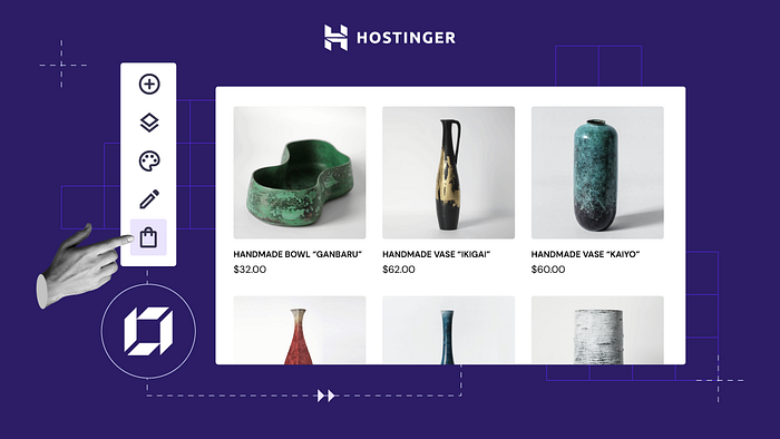 Hostinger — Sustainable AI Website Builder.