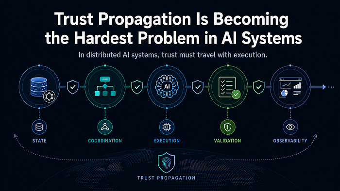 Trust Propagation Is Becoming the Hardest Problem in AI Systems