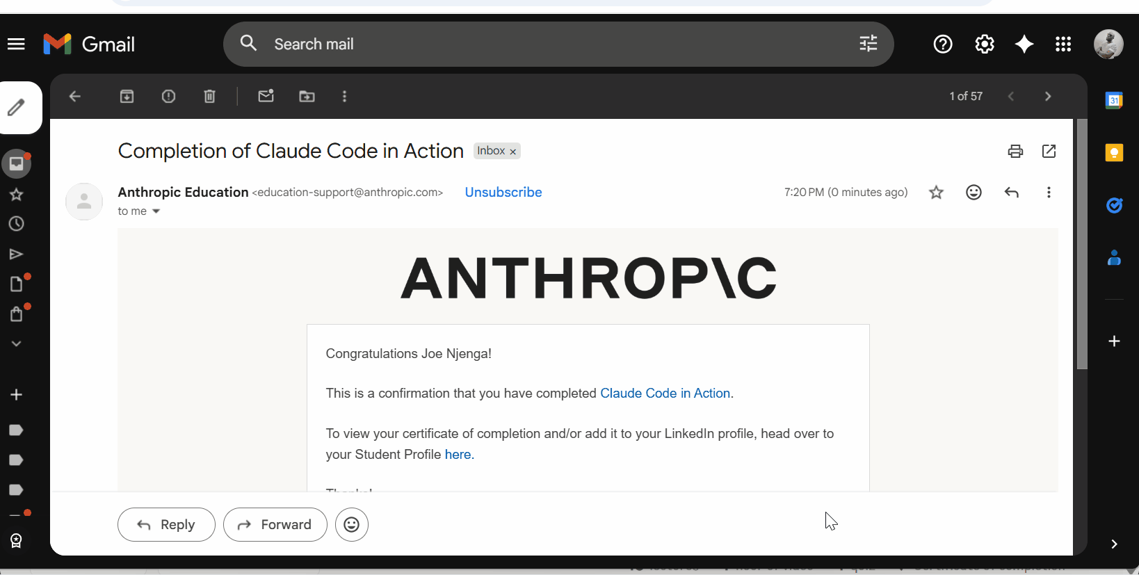 Claude Code Course Anthropic