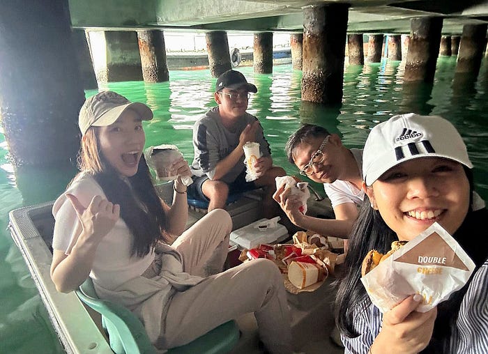 妹豬初釣櫃底賞銀杏