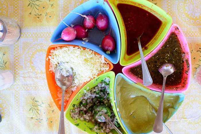Typical Organic Food in Todos Santos Mexico
