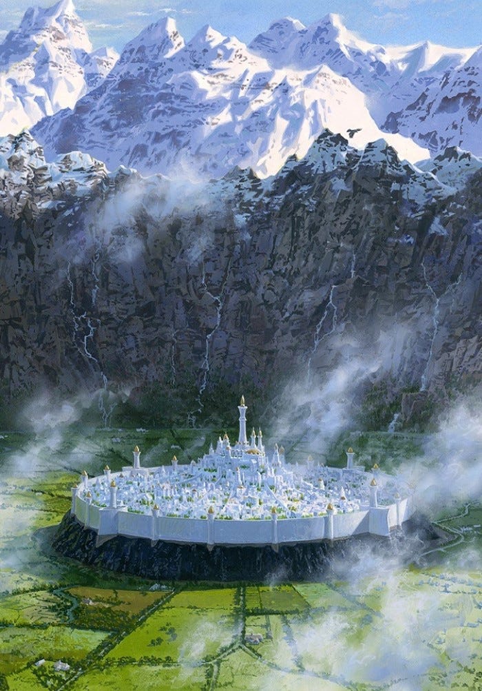 Inside Middle-earth — Gondolin | by Alejandro Orradre | Medium