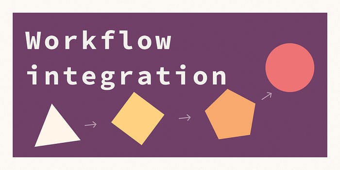 Workflow integration decorative image