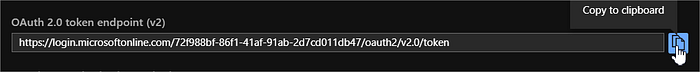 OAuth 2 token endpoint (v2)
