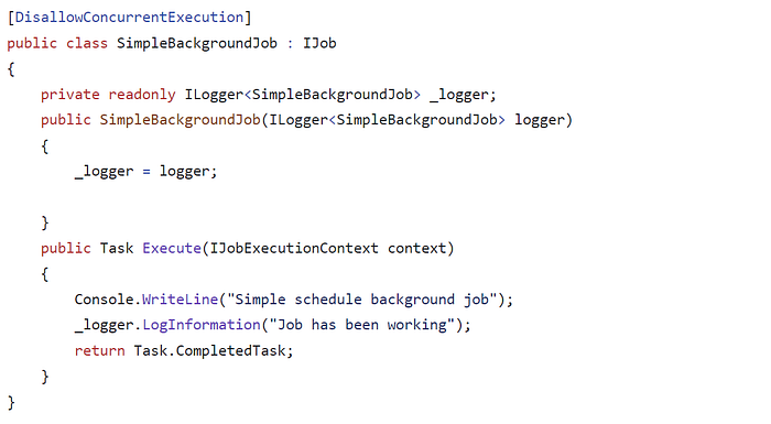 Using Quartz library in .Net 8 as a background service | by Bedriye KOÇ ...