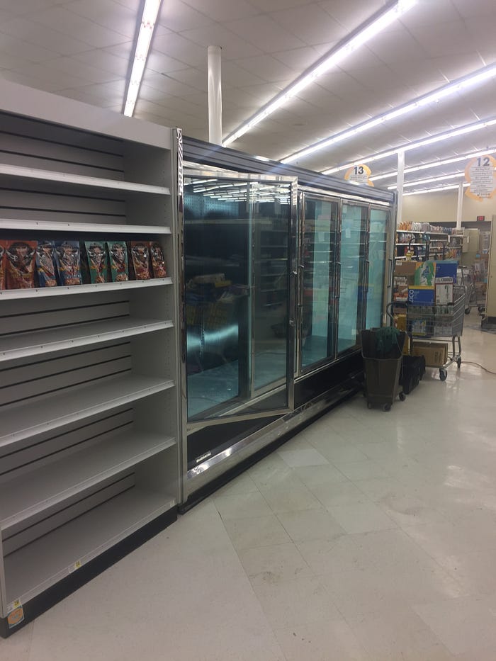standard Wholesome Shopper Market grocery section