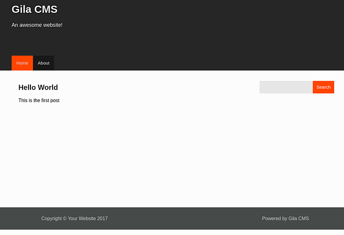 Image 3 — CMesS Tryhackme Walkthrough — Gila CMS Authenticated RCE