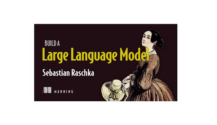Build a Large Language Model (from scratch) Book Cover