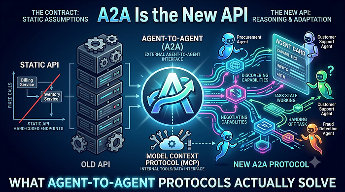 A2A Is the New API: What Agent-to-Agent Protocols Actually Solve